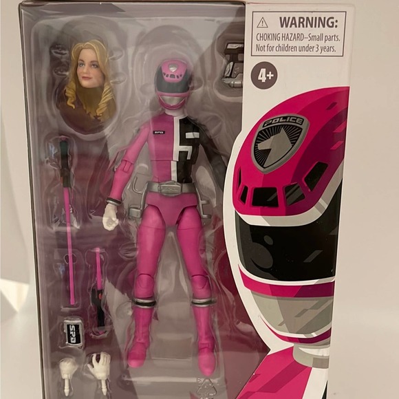 Hasbro 2020 Pink Power Rangers Lightning Collection S.P.D. Action Figure - Picture 5 of 6
